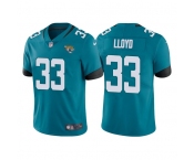 Men's Jacksonville Jaguars #33 Devin Lloyd Teal Vapor Untouchable Limited Stitched Jersey