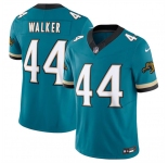 Men's Jacksonville Jaguars #44 Travon Walker Teal 2024 F.U.S.E. Prowler Throwback Vapor Limited Football Stitched Jersey