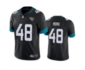 Men's Jacksonville Jaguars #48 Chad Muma Black Vapor Untouchable Limited Stitched Jersey