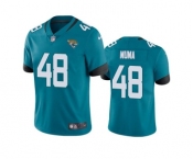 Men's Jacksonville Jaguars #48 Chad Muma Teal Vapor Untouchable Limited Stitched Jersey