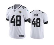 Men's Jacksonville Jaguars #48 Chad Muma White Vapor Untouchable Limited Stitched Jersey