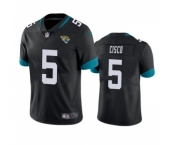 Men's Jacksonville Jaguars #5 Andre Cisco Black Vapor Untouchable Limited Stitched Jersey
