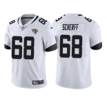 Men's Jacksonville Jaguars #68 Brandon Scherff White Vapor Untouchable Limited Stitched Jersey