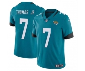 Men's Jacksonville Jaguars #7 Brian Thomas Jr Teal 2024 Draft Vapor Untouchable Limited Football Stitched Jersey