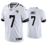Men's Jacksonville Jaguars #7 Zay Jones White Vapor Untouchable Limited Stitched Jersey