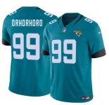 Men's Jacksonville Jaguars #99 Ruke Orhorhoro Teal 2026 F.U.S.E. Vapor Untouchable Limited Football Stitched Jersey