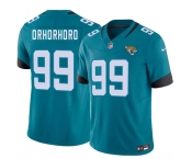 Men's Jacksonville Jaguars #99 Ruke Orhorhoro Teal 2026 F.U.S.E. Vapor Untouchable Limited Football Stitched Jersey
