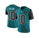 Men's Nike Jacksonville Jaguars #10 Brandon Allen Vapor Untouchable Limited Teal Green Team Color NFL Jersey