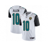Men's Nike Jacksonville Jaguars #10 Brandon Allen White Vapor Untouchable Limited Player NFL Jersey