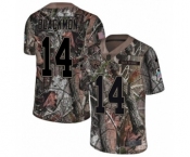 Men's Nike Jacksonville Jaguars #14 Justin Blackmon Camo Rush Realtree Limited NFL Jersey