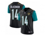 Men's Nike Jacksonville Jaguars #14 Justin Blackmon Vapor Untouchable Limited Black Alternate NFL Jersey