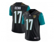Men's Nike Jacksonville Jaguars #17 Arrelious Benn Vapor Untouchable Limited Black Alternate NFL Jersey
