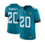 Men's Nike Jacksonville Jaguars #20 Jalen Ramsey Teal Green Alternate Vapor Untouchable Limited Player NFL Jersey