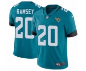 Men's Nike Jacksonville Jaguars #20 Jalen Ramsey Teal Green Alternate Vapor Untouchable Limited Player NFL Jersey