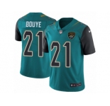Men's Nike Jacksonville Jaguars #21 A.J. Bouye Vapor Untouchable Limited Teal Green Team Color NFL Jersey