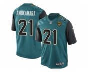 Men's Nike Jacksonville Jaguars #21 Prince Amukamara Limited Teal Green Team Color NFL Jersey