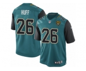Men's Nike Jacksonville Jaguars #26 Marqueston Huff Limited Teal Green Team Color NFL Jersey