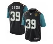 Men's Nike Jacksonville Jaguars #39 Tashaun Gipson Limited Black Alternate NFL Jersey