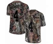 Men's Nike Jacksonville Jaguars #4 Josh Lambo Camo Rush Realtree Limited NFL Jersey