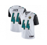 Men's Nike Jacksonville Jaguars #44 Myles Jack White Vapor Untouchable Limited Player NFL Jersey