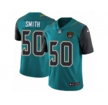 Men's Nike Jacksonville Jaguars #50 Telvin Smith Vapor Untouchable Limited Teal Green Team Color NFL Jersey