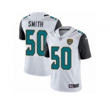 Men's Nike Jacksonville Jaguars #50 Telvin Smith White Vapor Untouchable Limited Player NFL Jersey