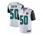 Men's Nike Jacksonville Jaguars #50 Telvin Smith White Vapor Untouchable Limited Player NFL Jersey