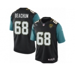 Men's Nike Jacksonville Jaguars #68 Kelvin Beachum Limited Black Alternate NFL Jersey