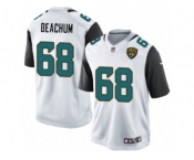 Men's Nike Jacksonville Jaguars #68 Kelvin Beachum Limited White NFL Jersey