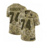 Men's Nike Jacksonville Jaguars #74 Cam Robinson Limited Camo 2018 Salute to Service NFL Jersey