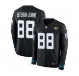 Men's Nike Jacksonville Jaguars #88 Austin Seferian-Jenkins Limited Black Therma Long Sleeve NFL Jersey