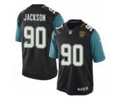 Men's Nike Jacksonville Jaguars #90 Malik Jackson Limited Black Alternate NFL Jersey