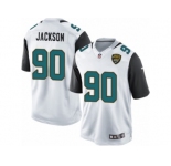 Men's Nike Jacksonville Jaguars #90 Malik Jackson Limited White NFL Jersey