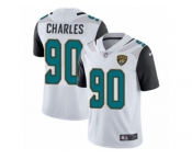 Men's Nike Jacksonville Jaguars #90 Stefan Charles White Vapor Untouchable Limited Player NFL Jersey