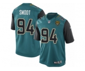 Men's Nike Jacksonville Jaguars #94 Dawuane Smoot Limited Teal Green Team Color NFL Jersey