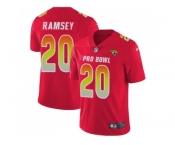 Nike Jacksonville Jaguars #20 Jalen Ramsey Red Men Stitched NFL Limited AFC 2018 Pro Bowl Jersey