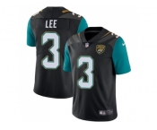 Nike Jacksonville Jaguars #3 Tanner Lee Black Alternate Men Stitched NFL Vapor Untouchable Limited Jersey