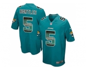 Nike Jacksonville Jaguars #5 Blake Bortles Teal Green Team Color Men's Stitched NFL Limited Strobe Jersey