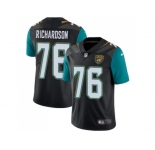Nike Jacksonville Jaguars #76 Will Richardson Black Alternate Men Stitched NFL Vapor Untouchable Limited Jersey