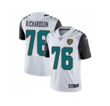 Nike Jacksonville Jaguars #76 Will Richardson White Men Stitched NFL Vapor Untouchable Limited Jersey