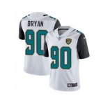 Nike Jacksonville Jaguars #90 Taven Bryan White Men Stitched NFL Vapor Untouchable Limited Jersey