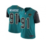 Nike Jacksonville Jaguars #91 Yannick Ngakoue Teal Green Team Color Men Stitched NFL Vapor Untouchable Limited Jersey