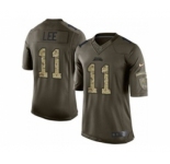 nike nfl jerseys jacksonville jaguars #11 lee army green[nike Limited Salute To Service][lee]