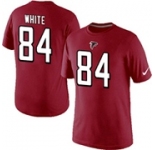 Nike Atlanta Falcons Roddy White Pride Name & Number T-Shirt Red