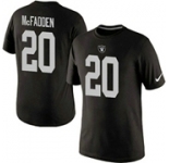 Nike Darren McFadden Oakland Raiders #20 Pride Name & Number T-Shirt - Black