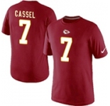 Nike Kansas City Chiefs 7 CASSEL Pride Name & Number T-Shirt Red