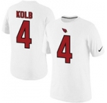 Nike Kevin Kolb Arizona Cardinals #4 Pride Name & Number T-Shirt - white