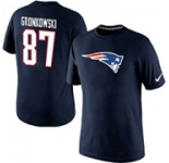 Nike New England Patriots Rob Gronkowski Name & Number T-Shirt