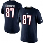 Nike New England Patriots Rob Gronkowski Pride Name & Number T-Shirt