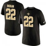 Nike New Orleans Saints 22 Mark Ingram Pride Name & Number T-Shirt